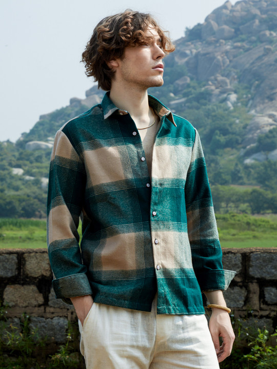 Comfort Checked Casual Shirt
