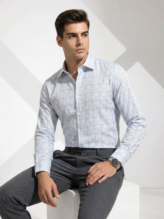 Solid Cotton Oxford Shirt
